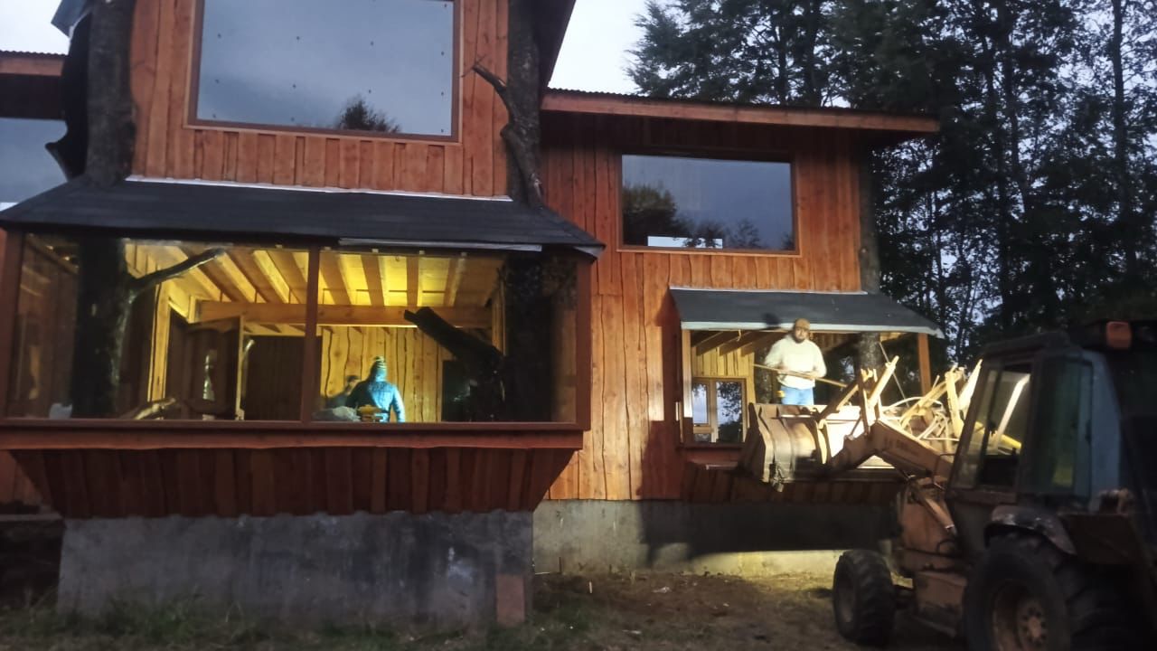 Cierre de Terraza y Quincho Vidriado - Obra #217